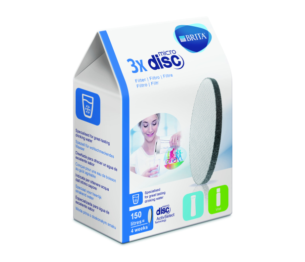 Brita Wkład filtrujący MICRODISC do butelek/karafek 3 szt. - 300814 - zdjęcie